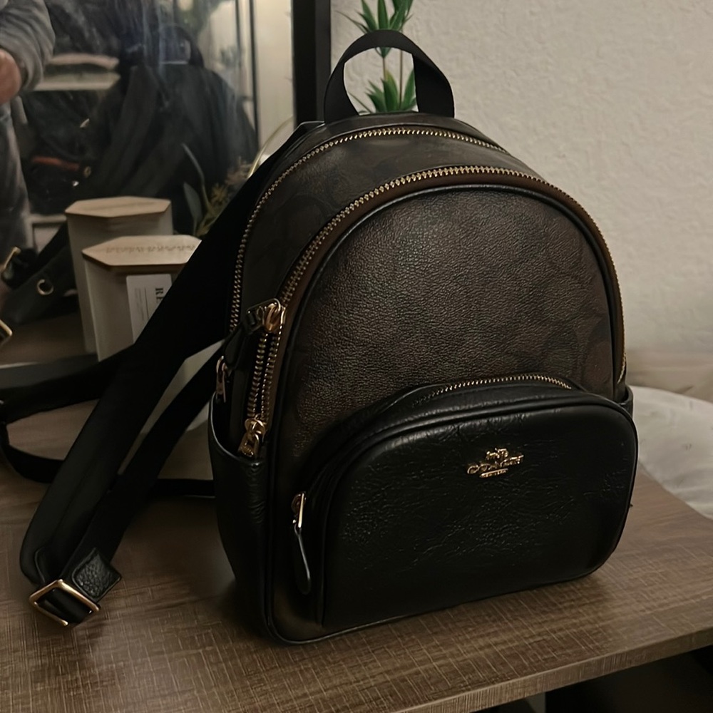 Coach backpack mini
